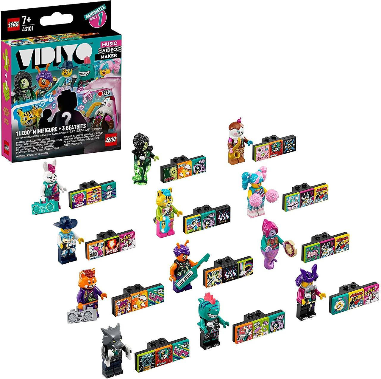 

LEGO 43101 VIDIYO Bandmates Expansion Set with Mini Figures Фигурки Бэндмейты