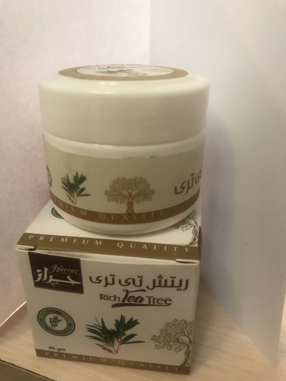 

Harraz Tea Tree Rich-успокаивающий крем чайное дерево Египет Оригинал