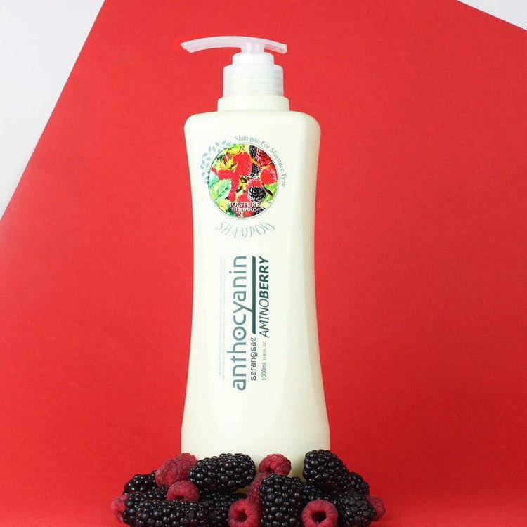 

Шампунь для увлажнения волос Aminoberry Moisture, 1000мл