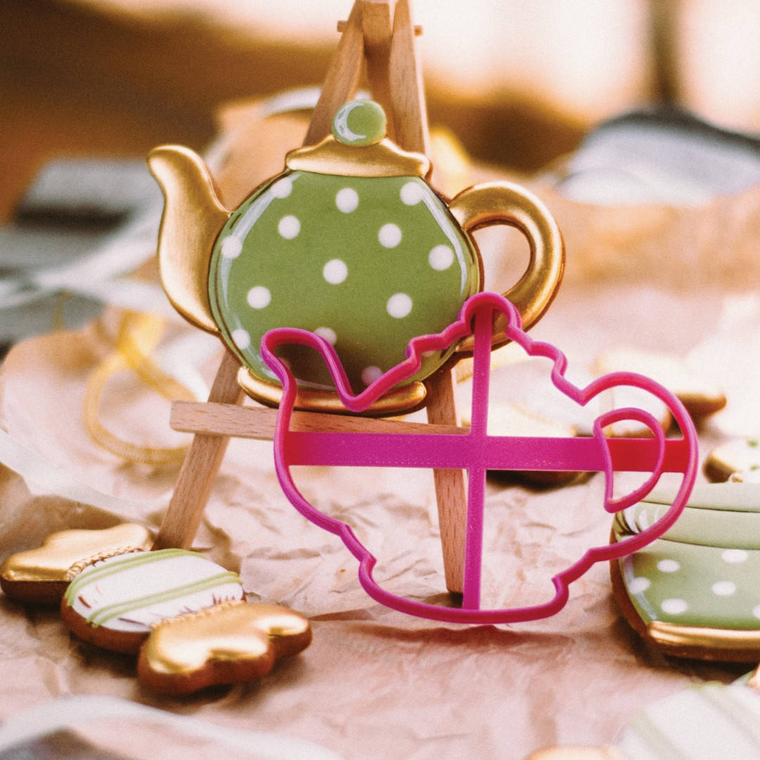 

3D формочки-вырубки для пряников "Чайник"