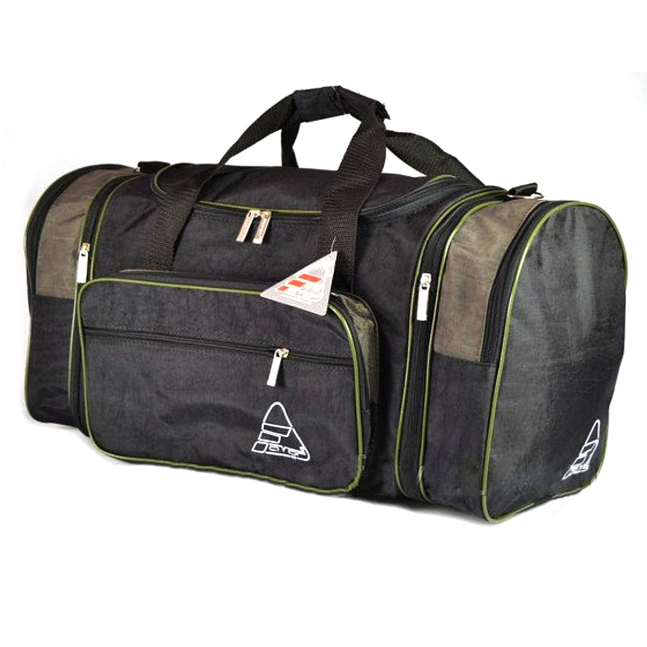 

Вместительная дорожная сумка FAVOR 026 (60+10х32х28) Черный-хаки