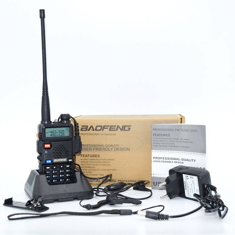 

Рація, радіостанція BAOFENG UV-5R двоканальна