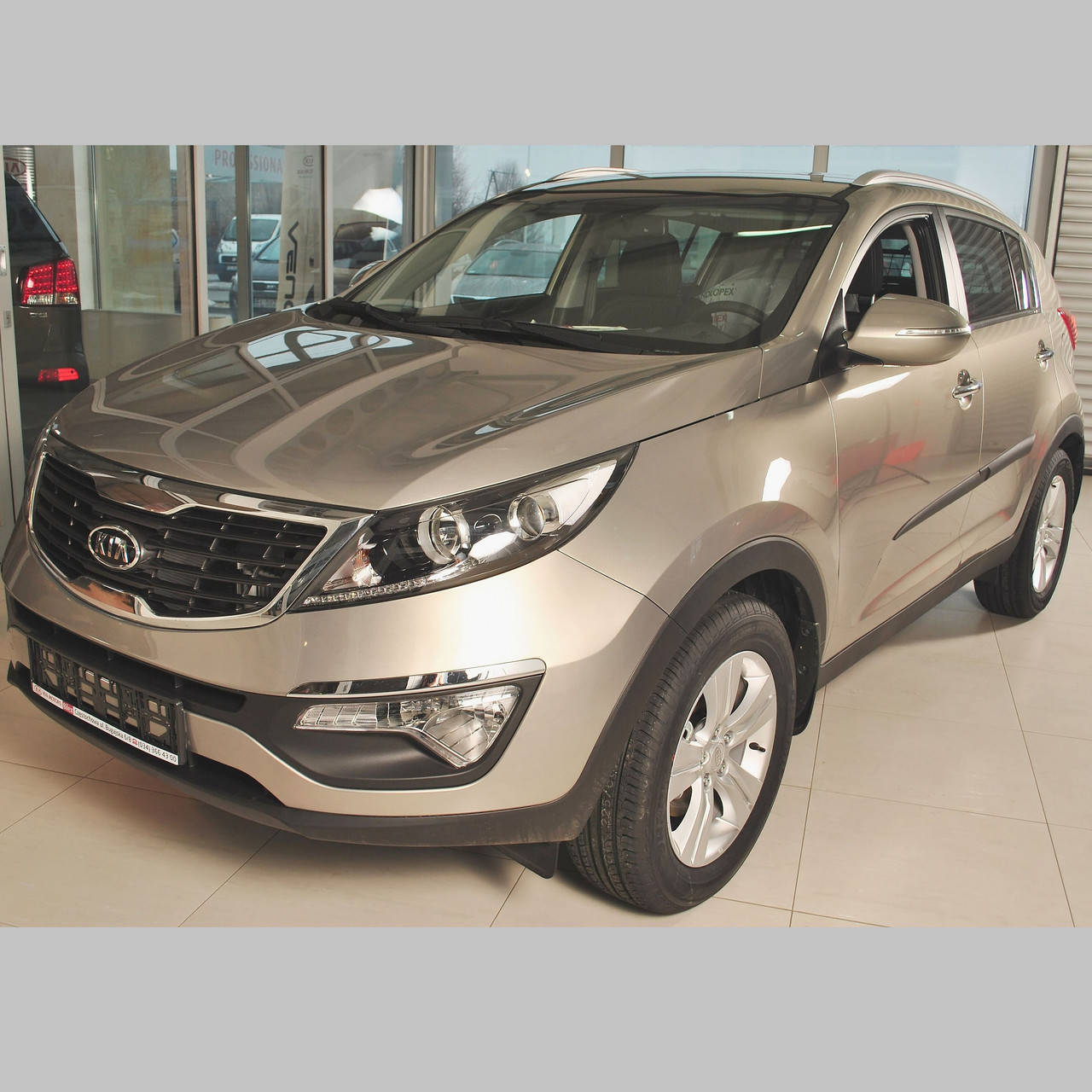 

Молдинги на двери для KIA Sportage Mk3 2010-2015