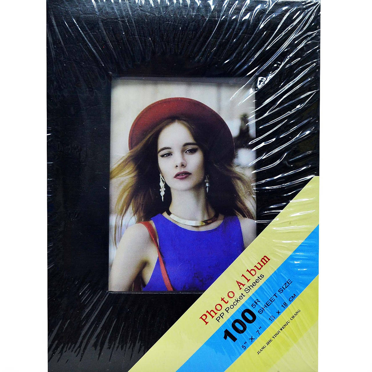 

Фотоальбом с "окошком для фото" 100/10х15см.