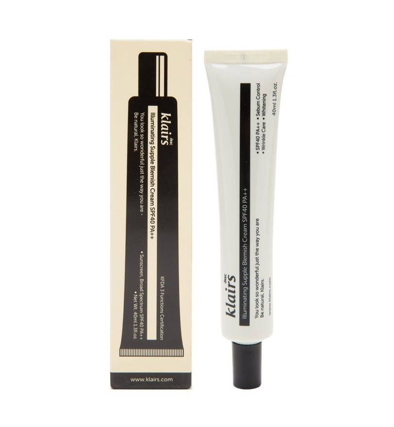 

Многофункциональный ББ крем KLAIRS Illuminating Supple Blemish Cream 40 мл
