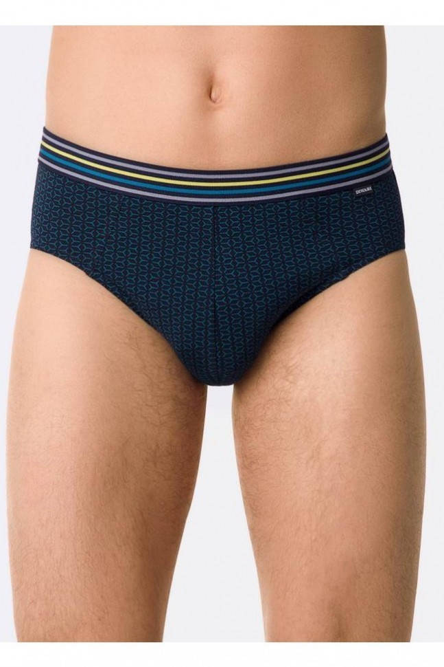 

Трусы мужские DiWaRi SHAPE MSL 869, L (94,98), navy-turquoise, Бирюзовый