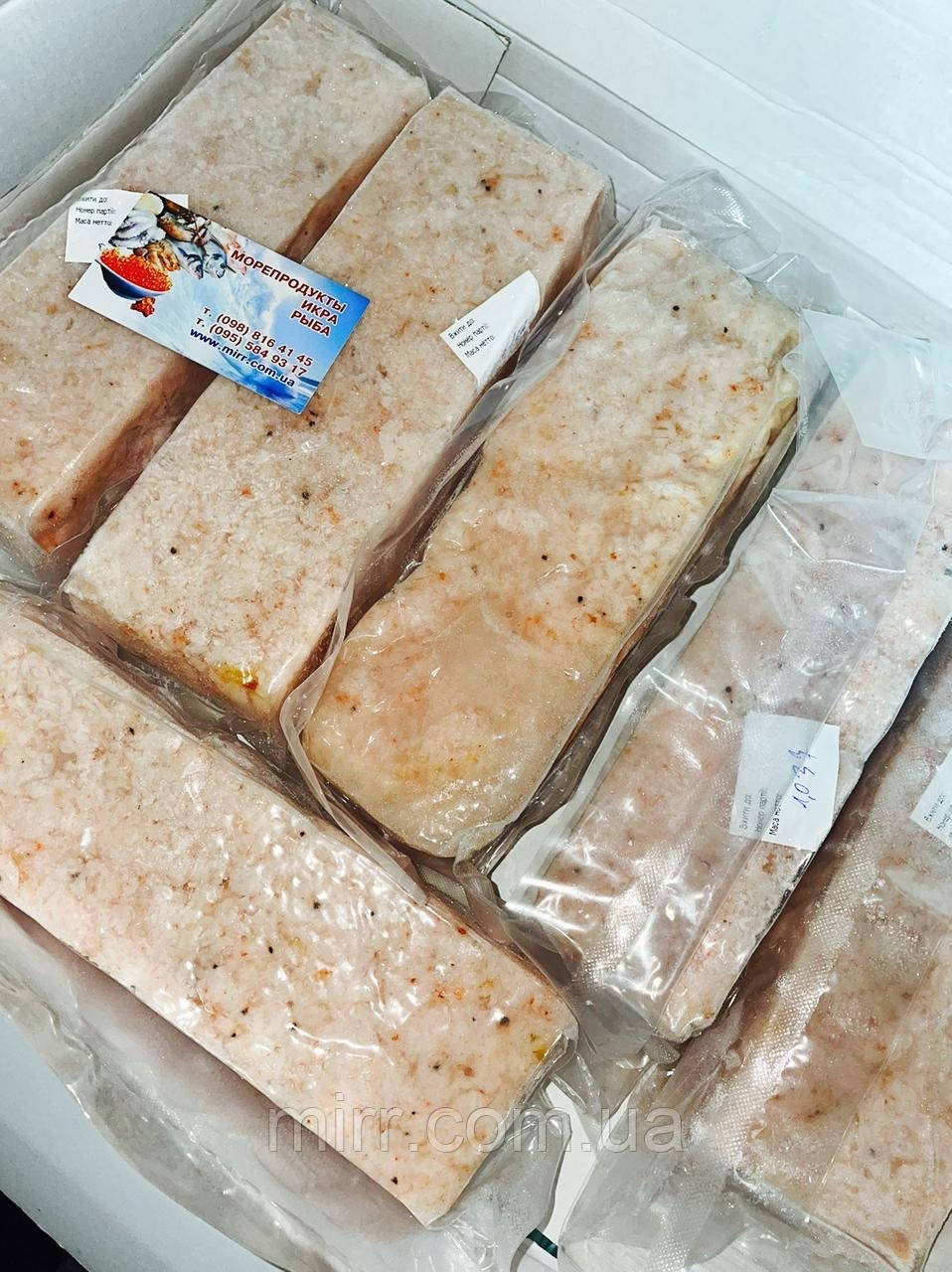 

Мясо атлантической Креветки в/м (мясо криля)