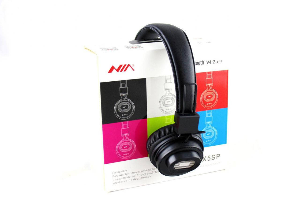 

НАУШНИКИ MDR NIA X5SP BT 2 IN1 НАУШНИКИ + КАЛОНКА.