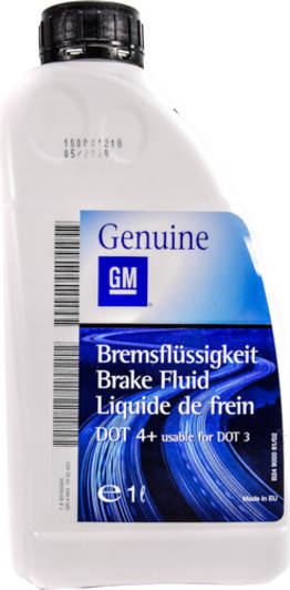 

Тормозная жидкость GM Brake Fluid DOT 4 1L (93160364)