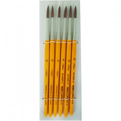 

Пензлик поні №10 ZB.6930PR-10 KIDS круглий ZiBi (6/60шт)