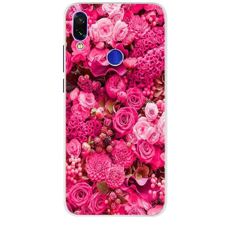 

Чехол Print для Xiaomi Redmi Note 7 / Note 7 Pro силиконовый бампер Roses