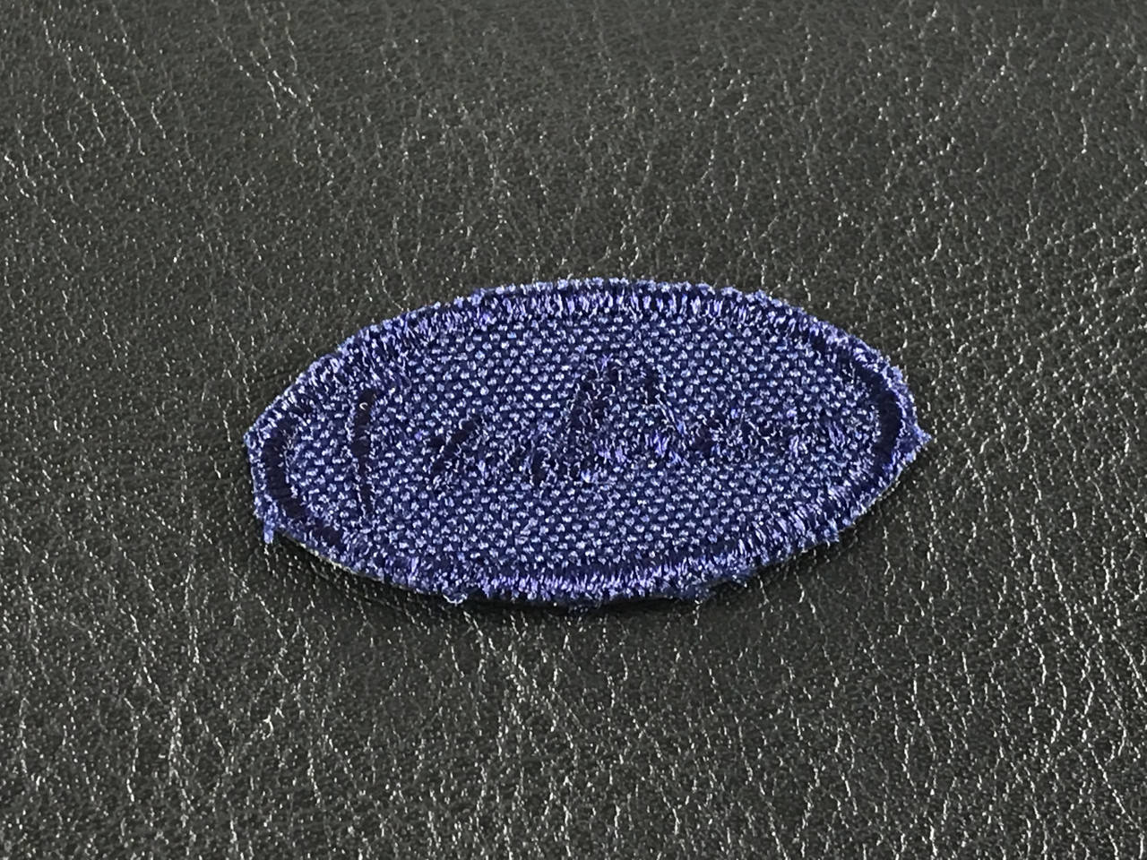 

Нашивка Fashion цвет темно синий 36x19 мм