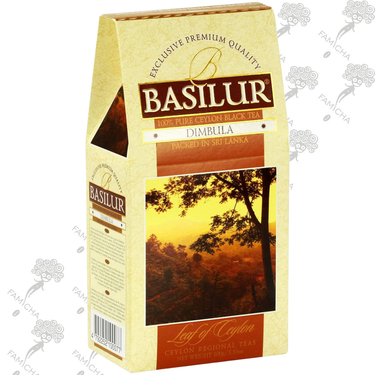 

Черный чай Димбула, Dimbula, Basilur, 100г