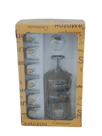 

Набор для водки Самогон графин и 6 стопок