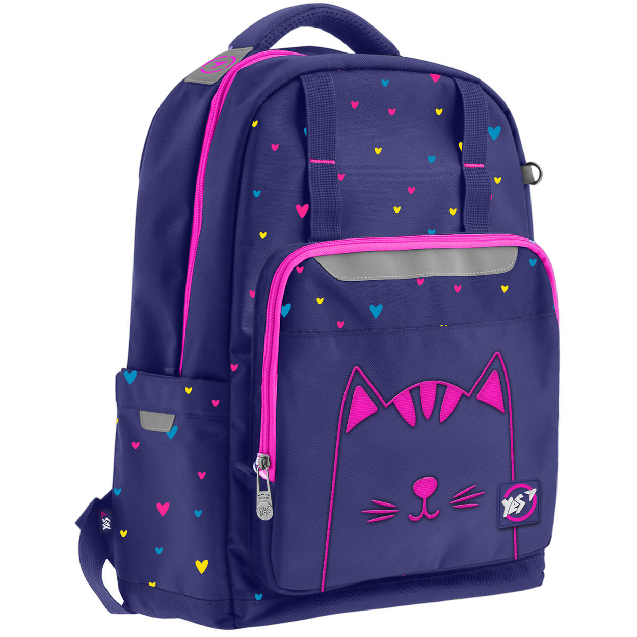

Рюкзак школьный YES Т-89 Cats код: 558137