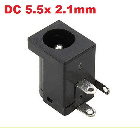 

DC гнездо, разъем питания 5.5x 2.1mm (Мама)