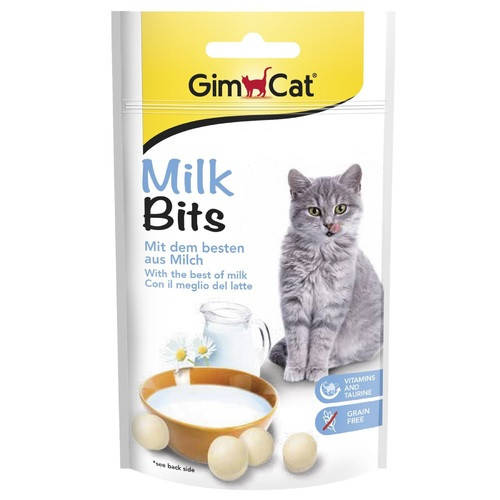 

Витаминизированное лакомство для котов с молоком GimCat Milk Bits 40 г (418735)