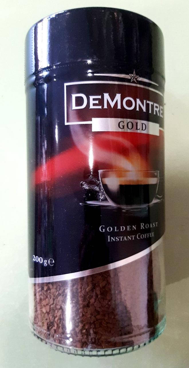

Кофе DeMontre Gold 200 г растворимый