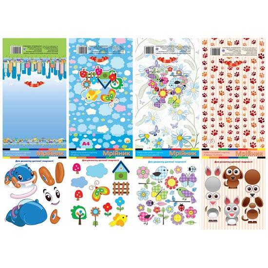 

Бумага цветная двухсторонняя, 50 листов (10цв), А4