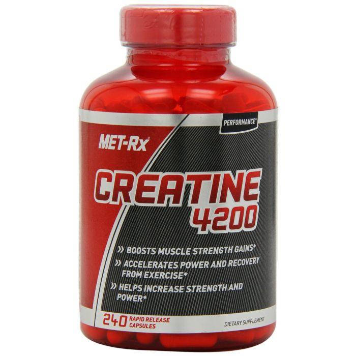 

Met-Rx, Creatine 4200 (240 капс.), креатин моногидрат HPLC Pure