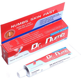 

Анестетик крем Dr.Numb (Epinephrine) 30г Голубой
