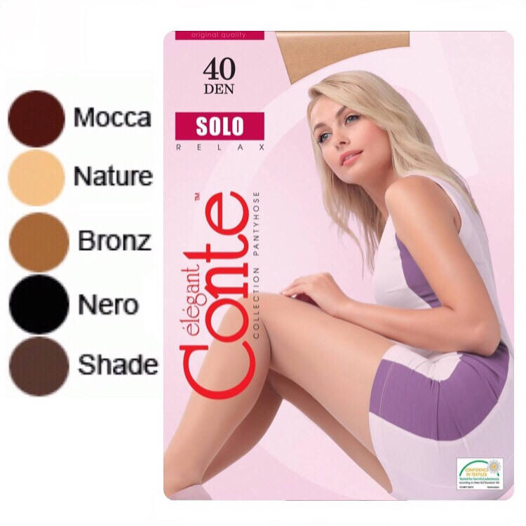 

Колготки Conte SOLO 40 ден размер 2-S/ 3-M/ 4-L/