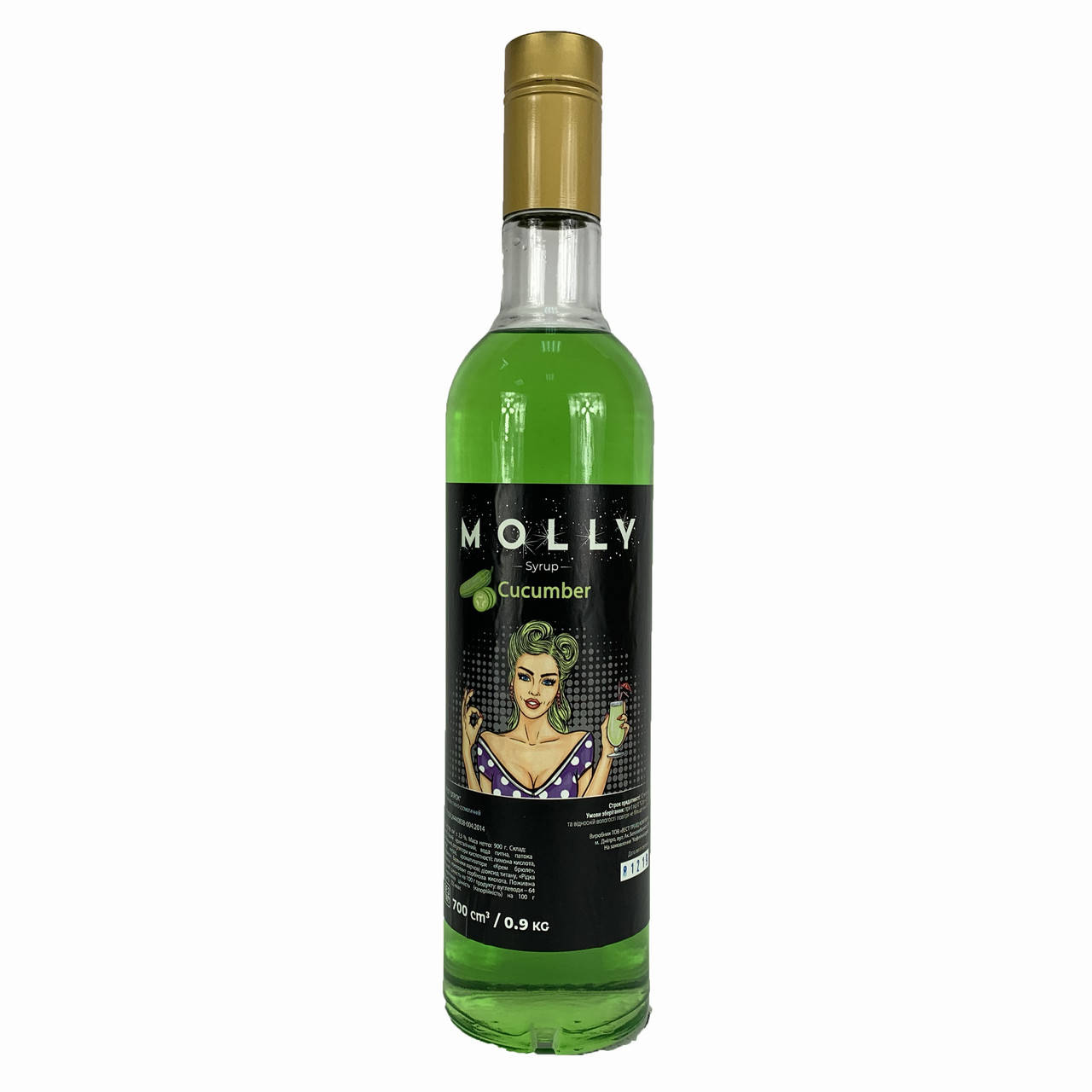 

Сироп MOLLY Огурец 700 мл