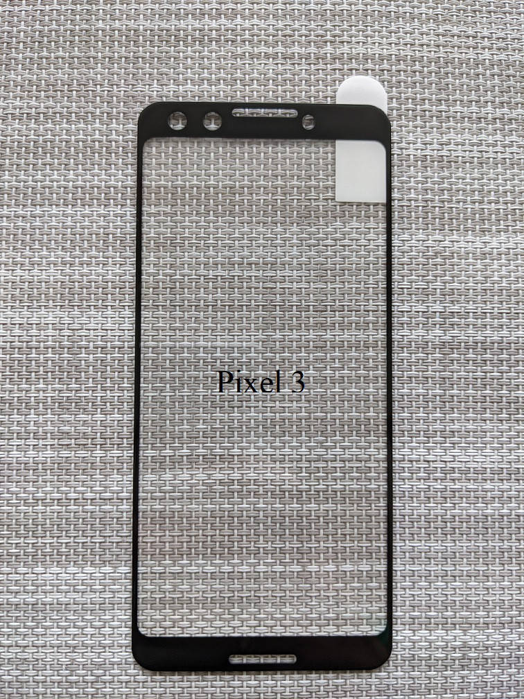 

5D защитное стекло для Google Pixel 3 9H на весь экран клей по всей поверхности, Черный