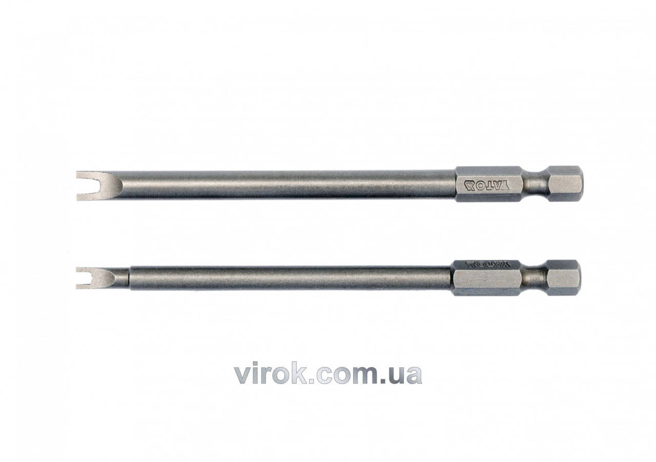 

Насадка отверточная YATO 1/4" SPANNER №6/10 х 100 мм 2 шт YT-0499
