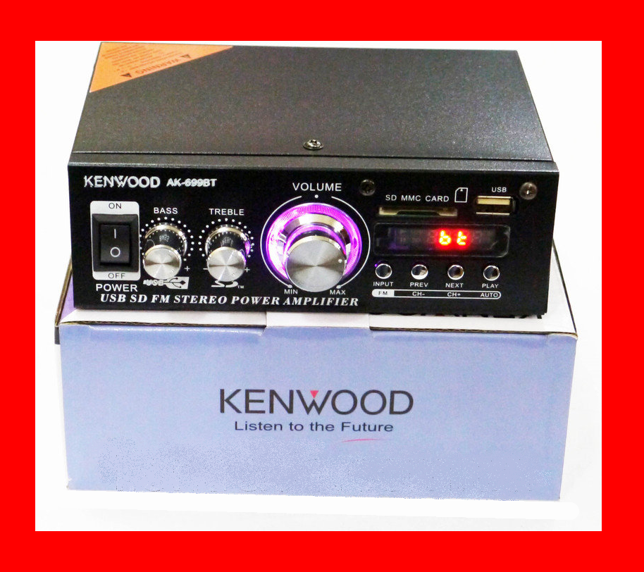

Усилитель звука Kenwood AK-699BT FM USB 2x150W Bluetooth