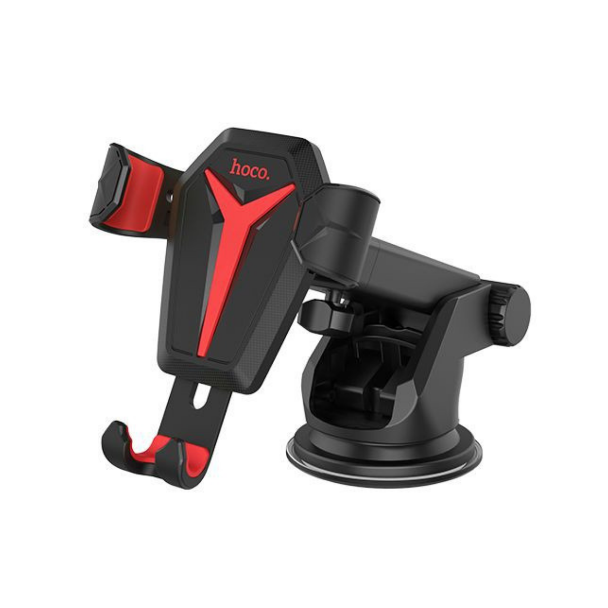 

Автодержатель для телефона Hoco CA26 Kingcrab vehicle mounted automotive center gravitative holder Black, Черный