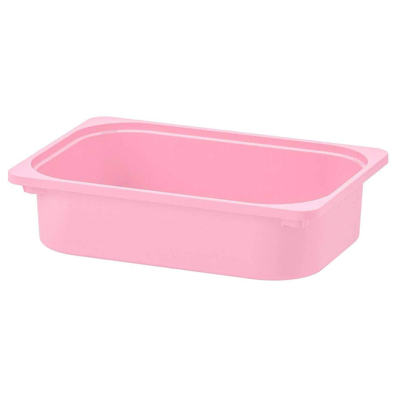 

Контейнер TROFAST 42x30x10 см, Розовый