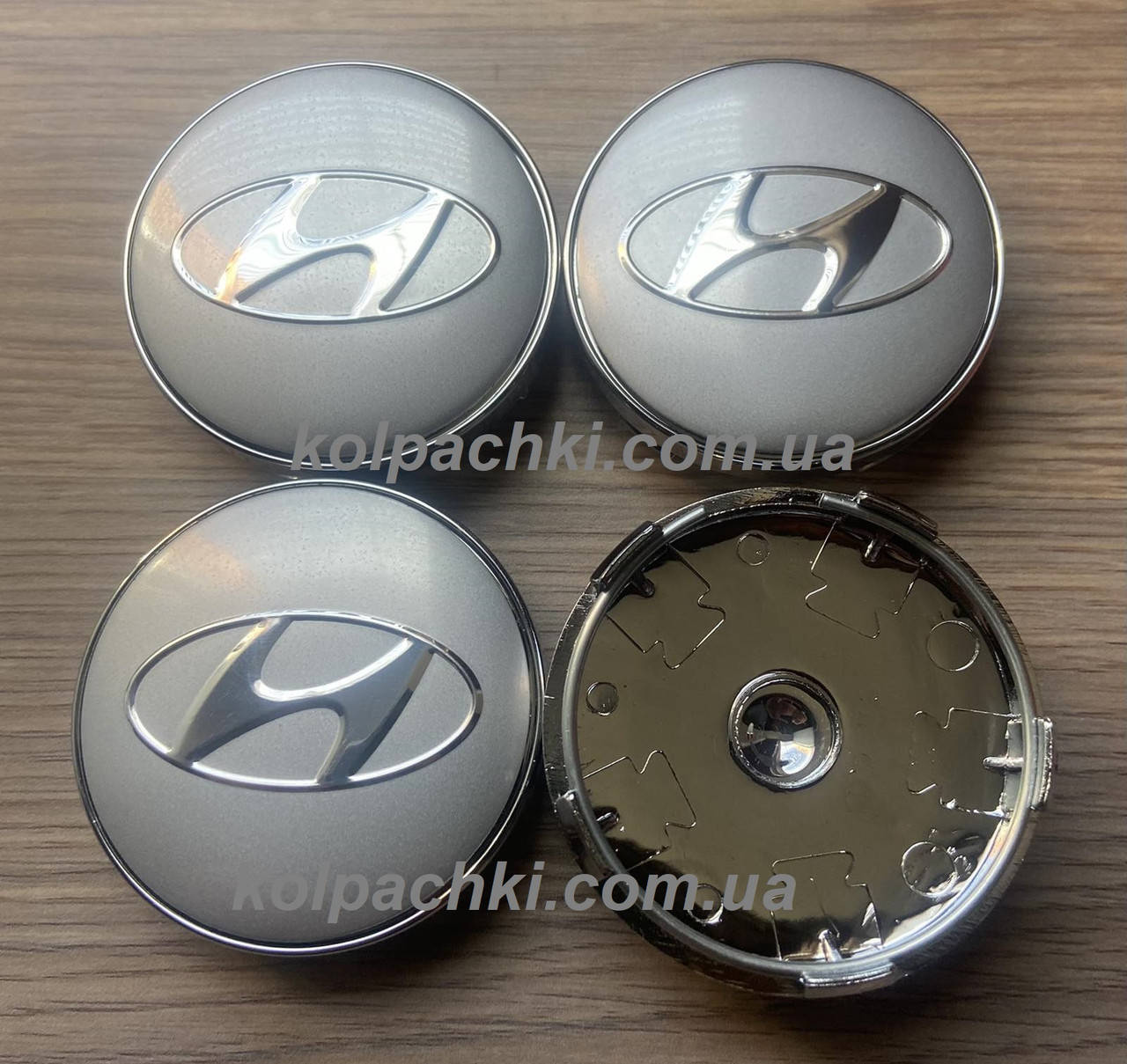 

Колпачки Hyundai 60мм 56 мм серые