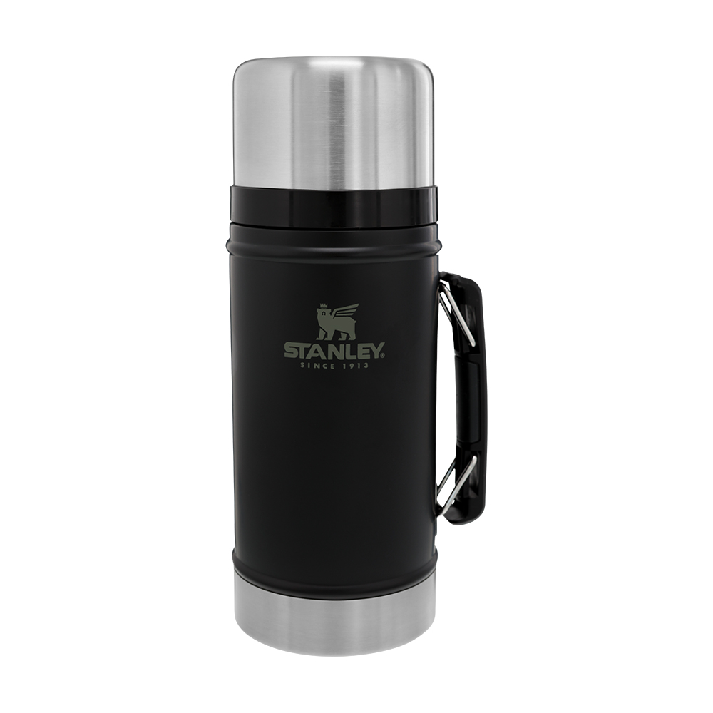 

Термос для еды Stanley Classic Legendary Matte Black 0.94 л, Черный