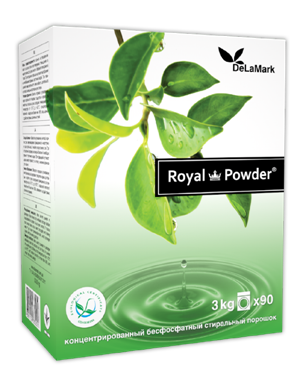 

Бесфосфатный стиральный порошок универсальный Royal Powder Universal 3кг.
