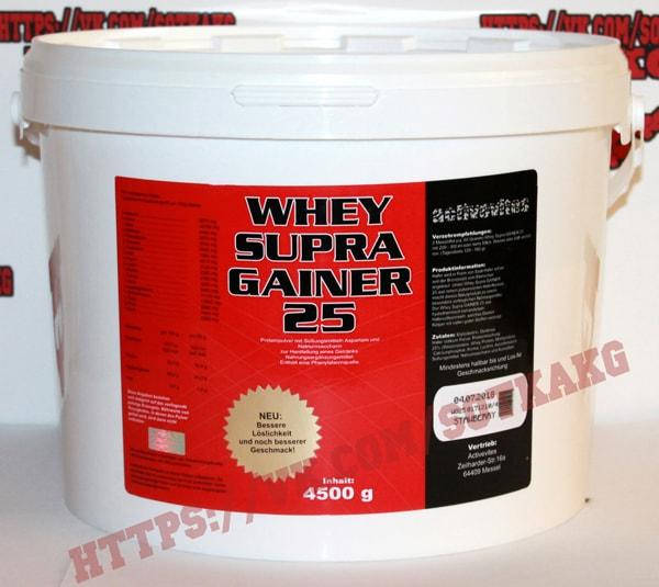 

Високобілковий Гейнер: Activevites Whey Supra Gainer || 4.5kg