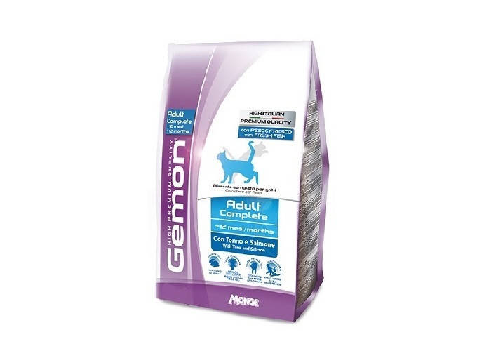 

Gemon Adult Tuna & Salmon для взрослых кошек, с тунцом и лососем, 1.5кг