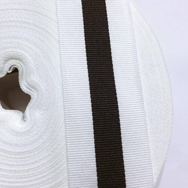 

Лента репсовая 40мм цв бело-черный (боб 50м) р.3500 Укр-з