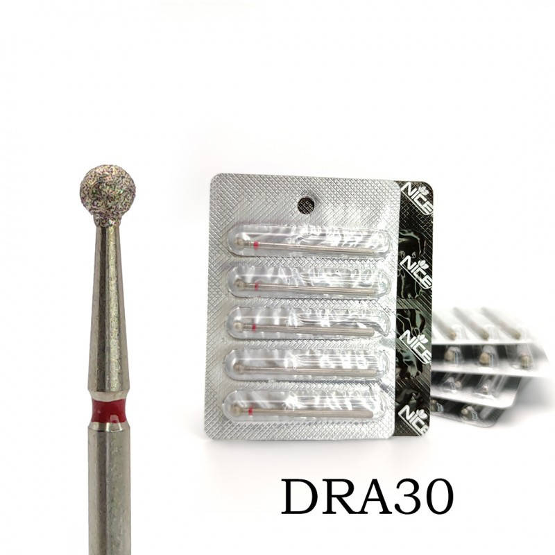 

Алмазная фреза Nice for you DRA30 5 шт, Красный