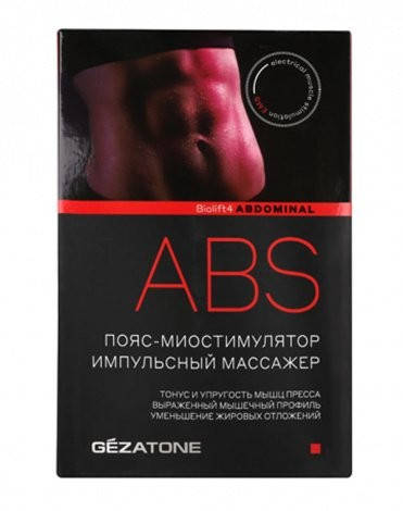 

Пояс-миостимулятор для пресса Abdominal M10, Gezatone