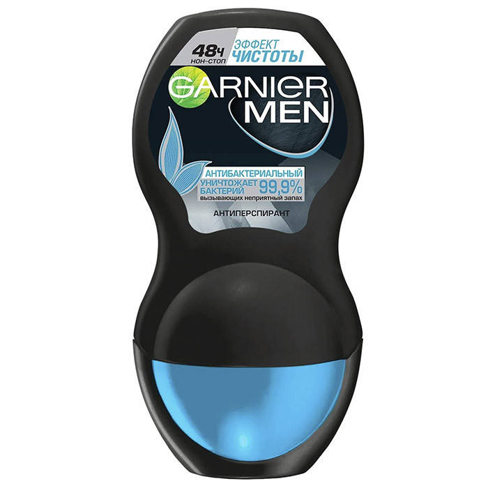 

Дезодорант-антиперспирант шариковый Garnier Men Эффект чистоты 50 мл