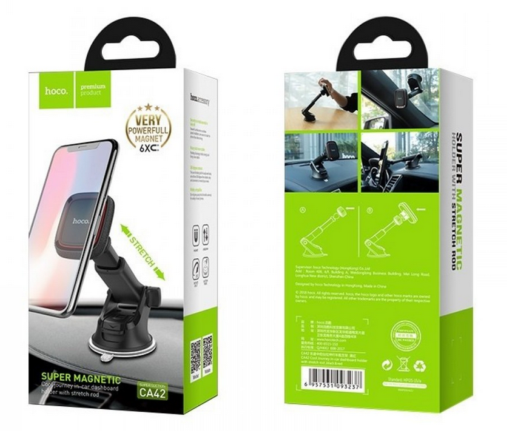 

Универсальный магнитный Автодержатель для телефона Hoco CA42 Cool Journey