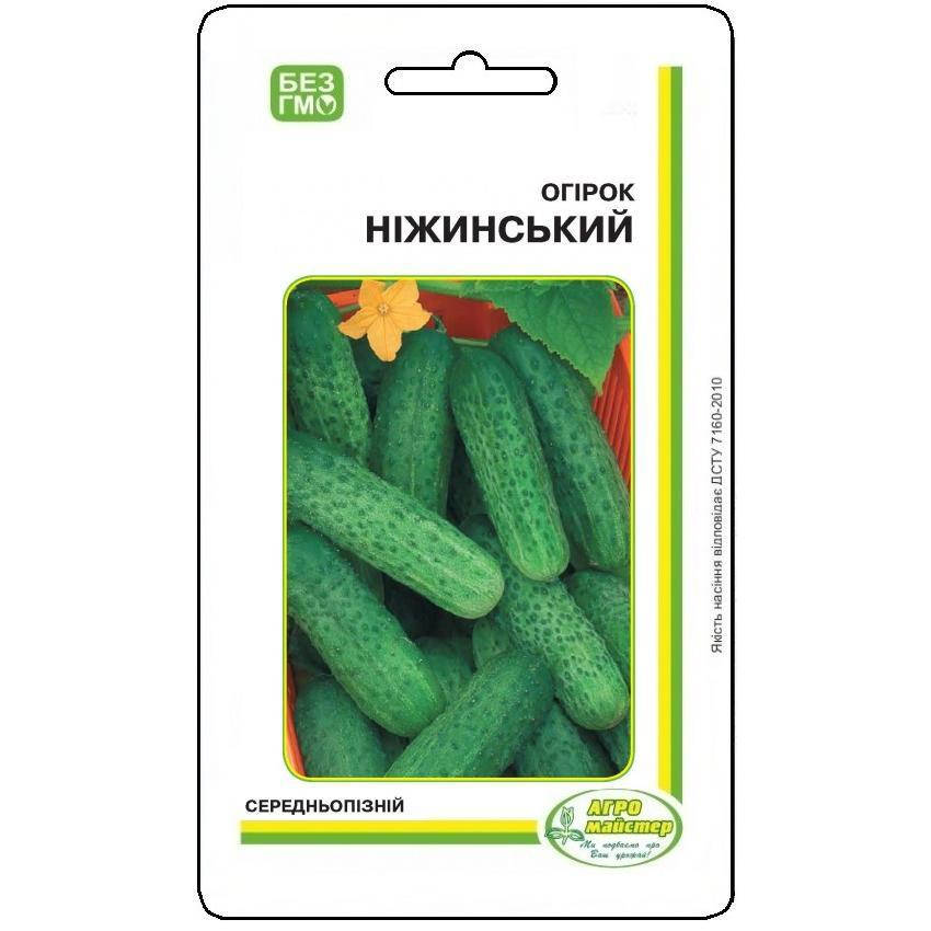 

Семена Огурцов Нежинский UA 5 г Агро Майстер (000357)