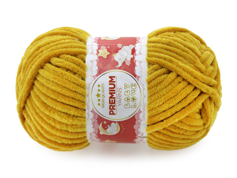 

Premium Yarn Baby Love 50гр, Горчица №330, Желтый