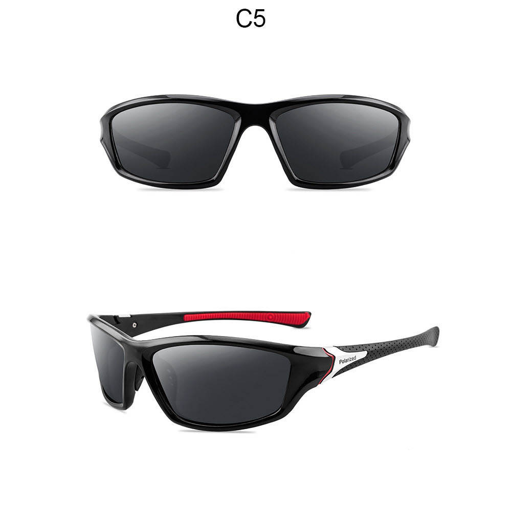 

Мужские солнцезащитные поляризационные очки AOFIV D120 черные, Черный