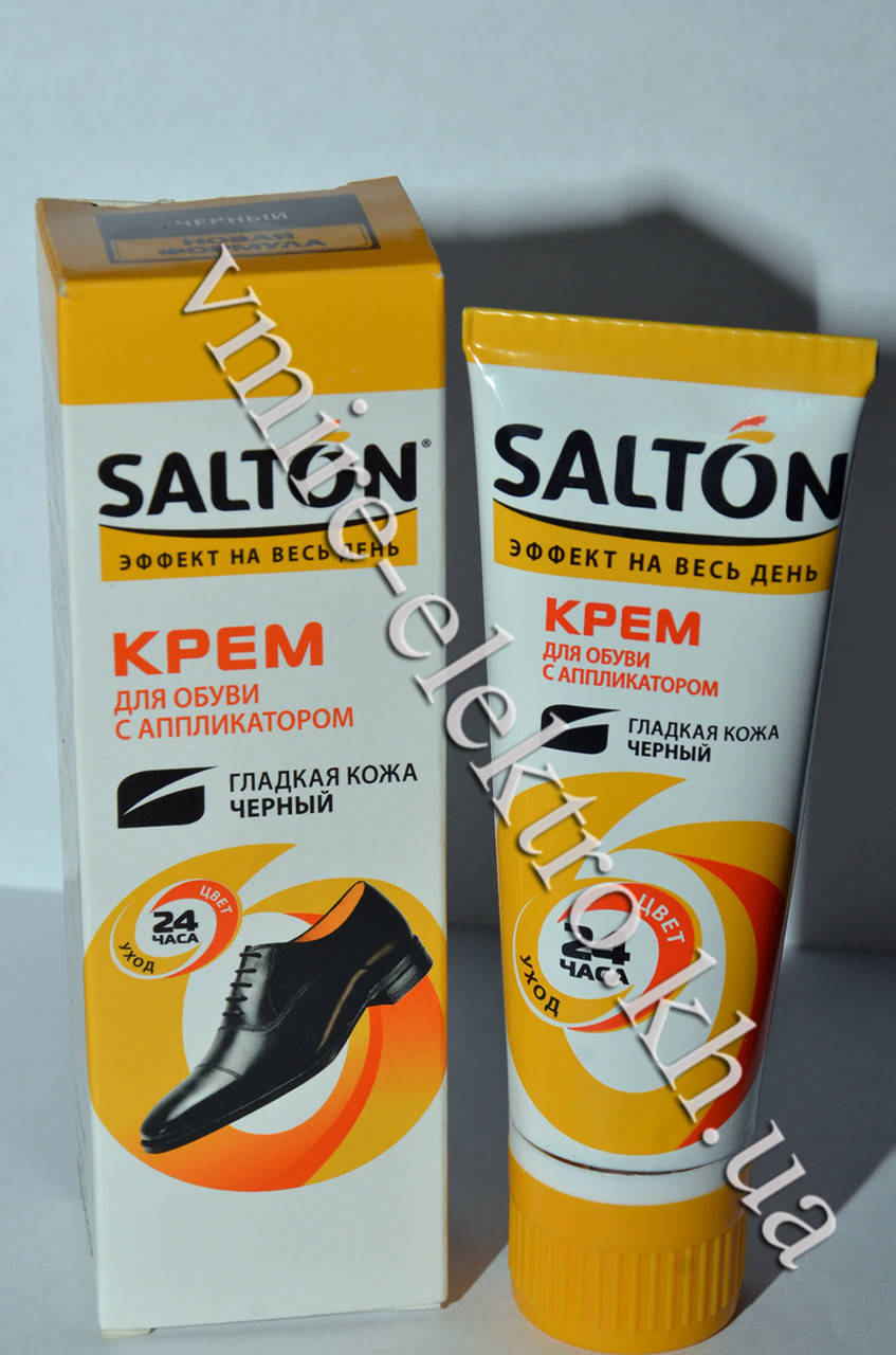 

Крем для обуви черный Salton 75 мл