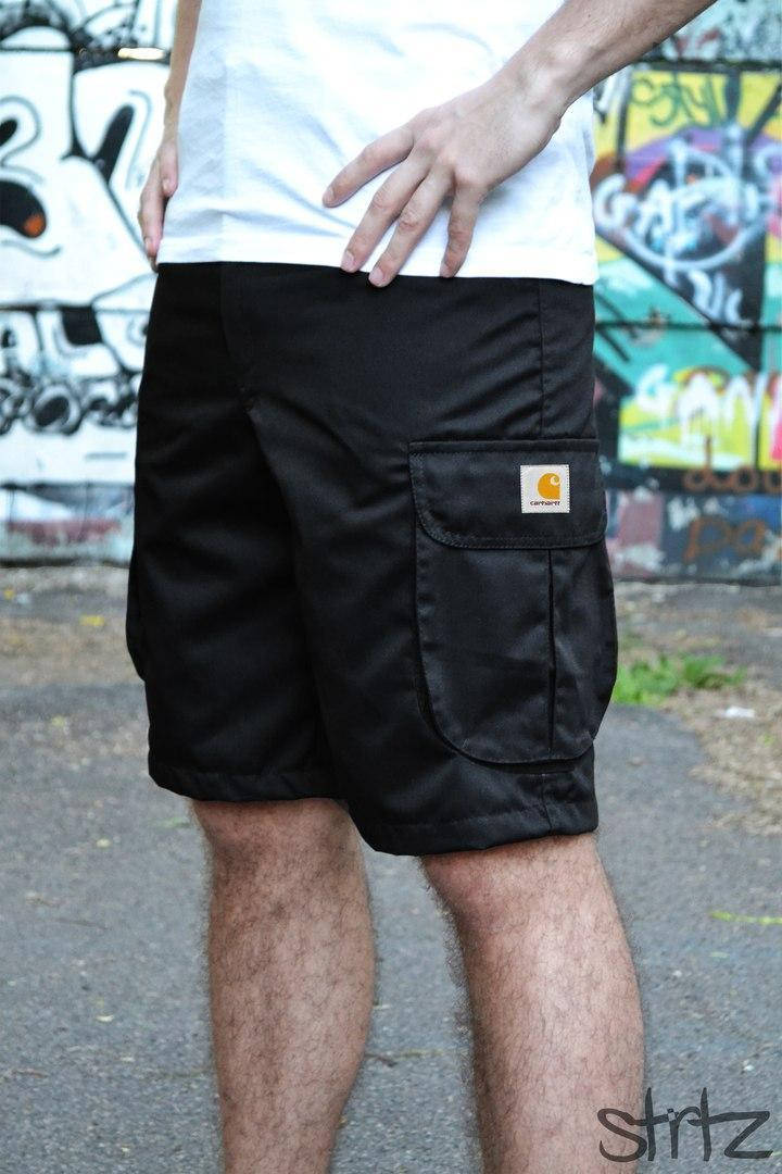 

Шорти карго чоловічі "Carhartt" Cargo Shorts Black S, Черный