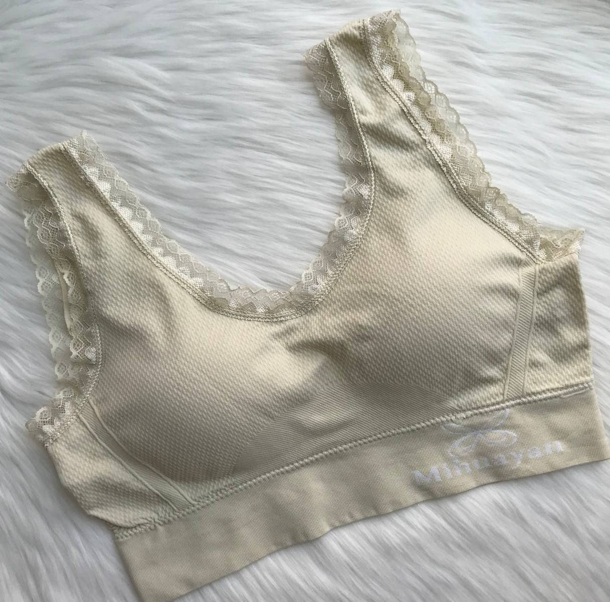 

Женские удобнейшие топики на чашку В/С, Бежевый