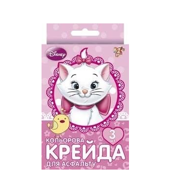 

Мелки цветные Толстые 1В 3 цвета 400120, Белый