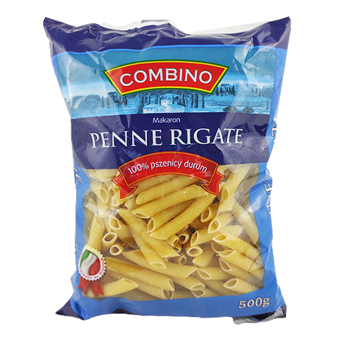 

Макарони Комбіно Пенне Combino Penne Rigate 500g 18шт/ящ (Код : 00-00004020)